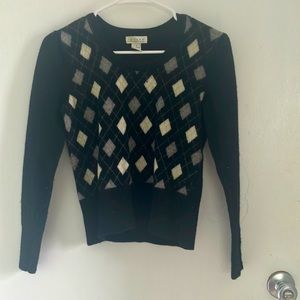 Tweed’s 100% merino wool, small, sweater